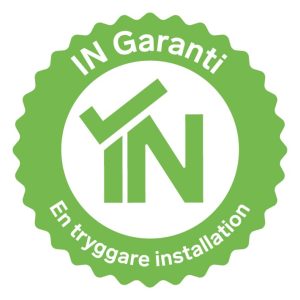 Din Elektriker i Stockholm AB's IN garanti certifikat